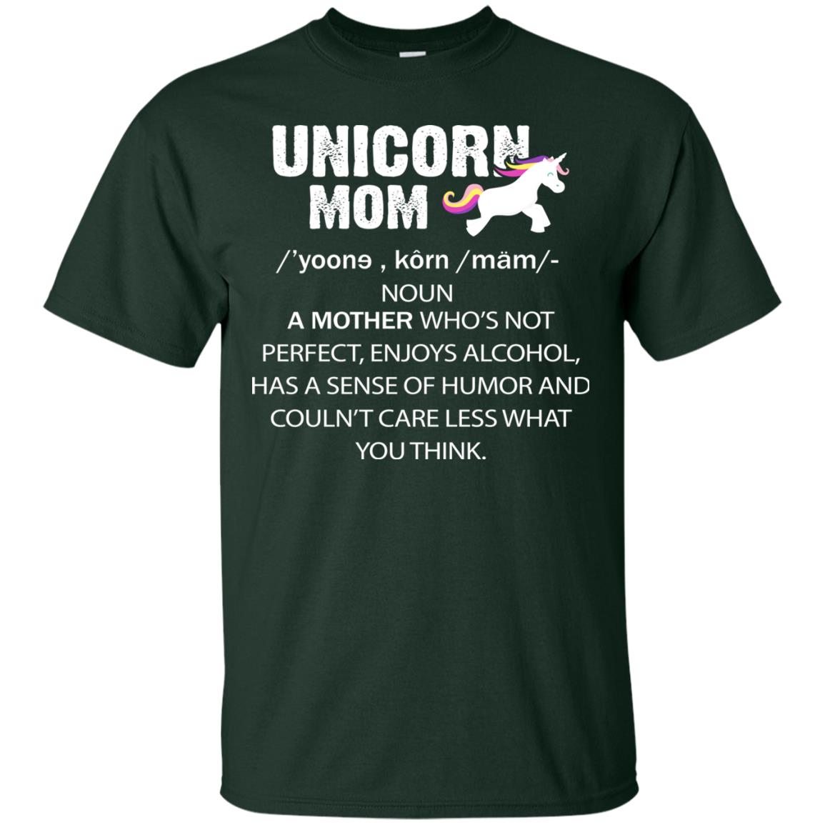 Unicorn Mom Shirt Forest