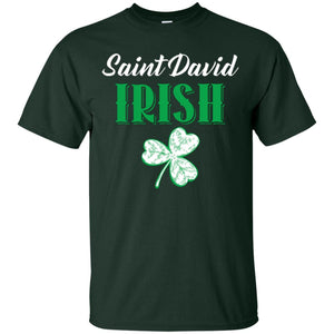 Saint Patrick's Day T-shirt Saint David Irish