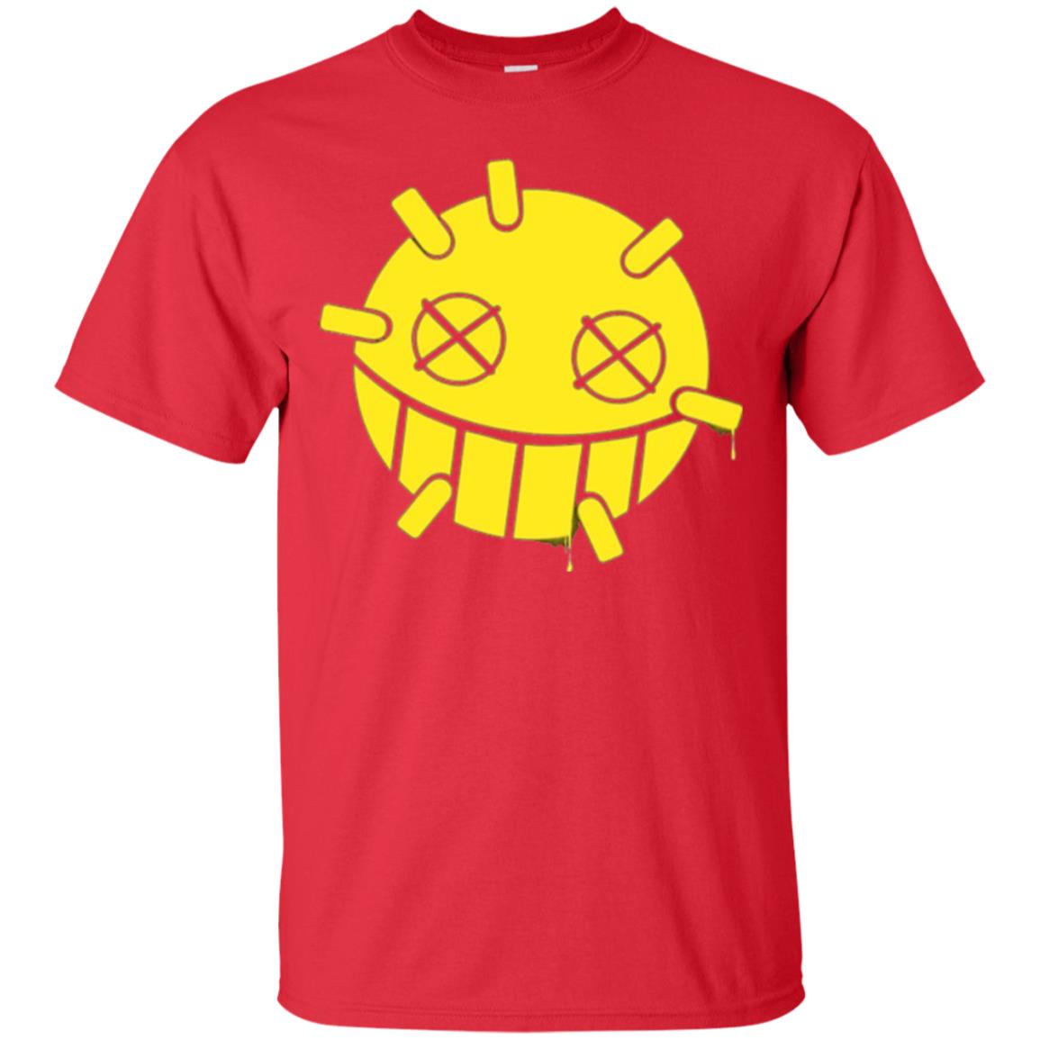Overwatch Junkrat Smiley Spray T-shirt Red