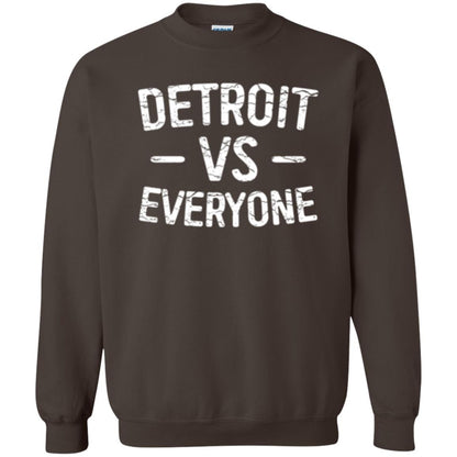 Detroit Vs Everyone T-shirt Dark Chocolate