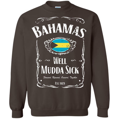Vintage Bahamas Vacation T-shirt Well Mudda Sick Souvenir Dark Chocolate