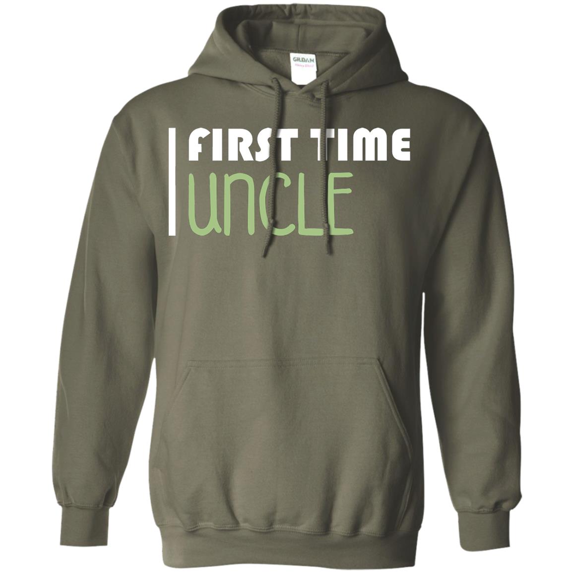 First Time Uncle New Uncle Shirt Military Green