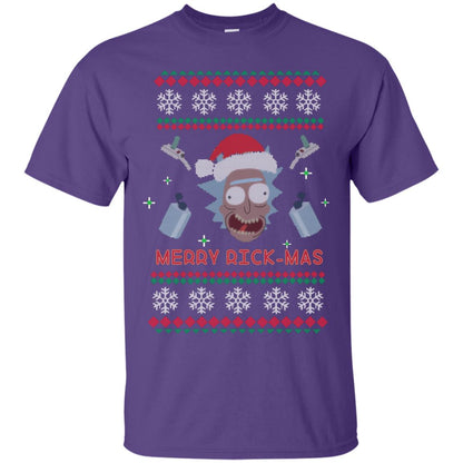 Mery Rick-mas Shirt Purple