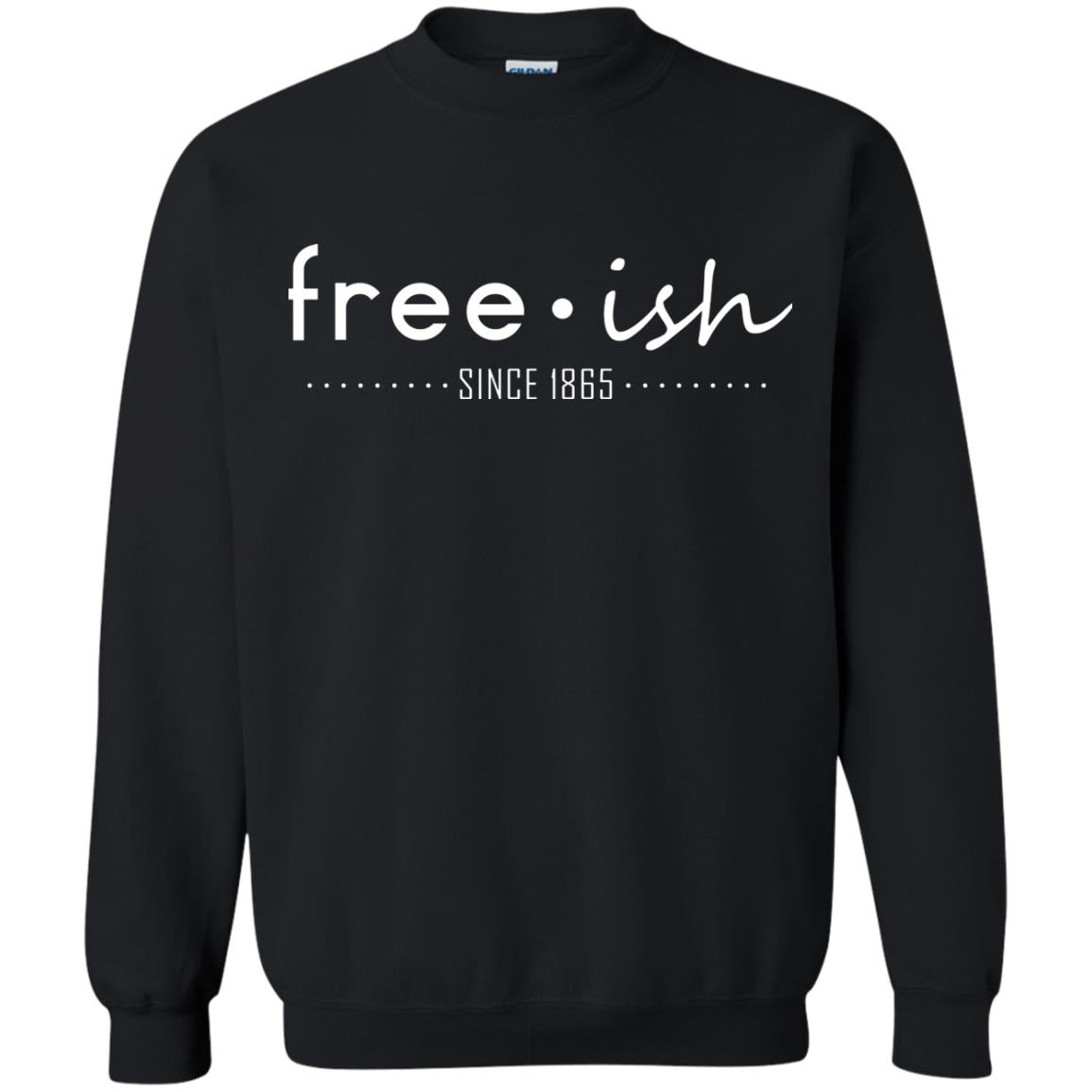 Free Ish Since 1865 Black Pride T-shirt Black