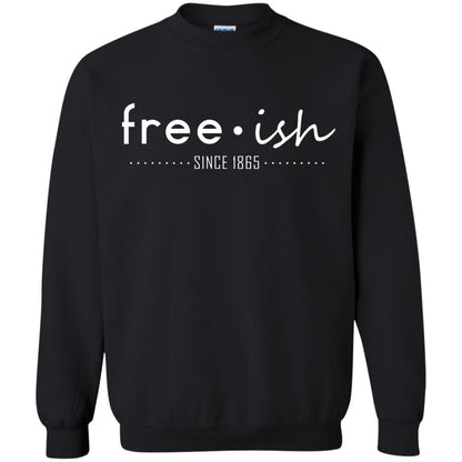Free Ish Since 1865 Black Pride T-shirt Black