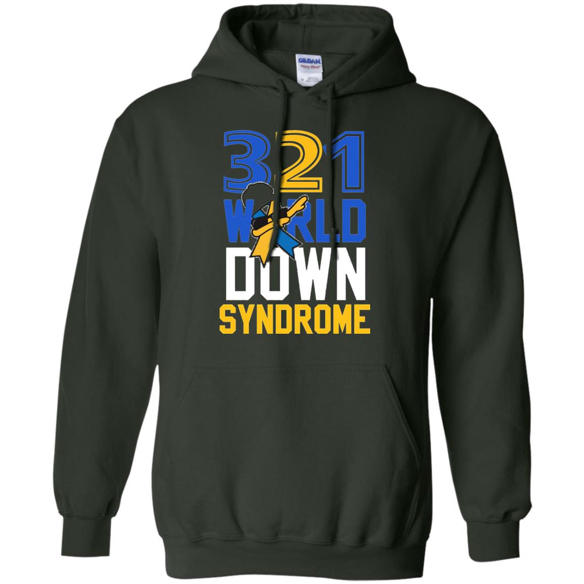 Awareness March 21 World Down Syndrome Day Shirt Forest Green