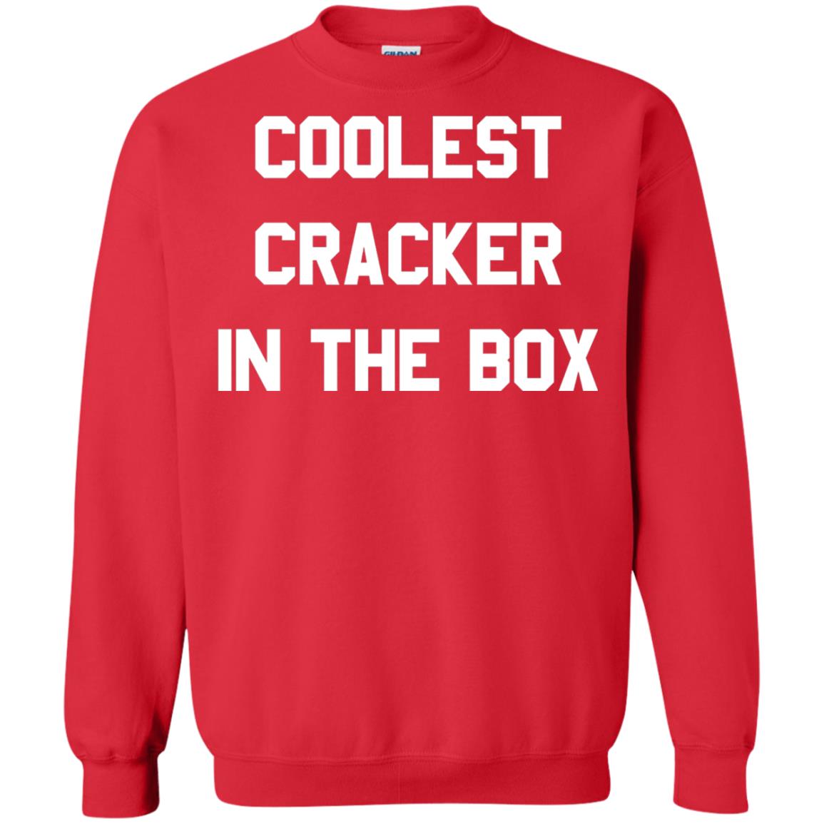 Coolest Cracker In The Box T-shirt Red
