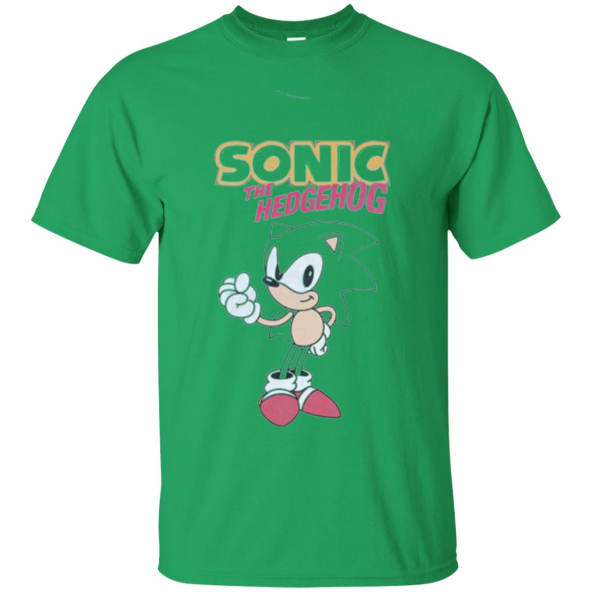 Movie T-shirt Sonic The Hedgehog Irish Green