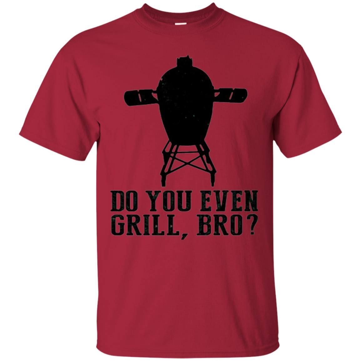 Bbq Grilling T-shirt Do You Even Grill Bro Cardinal