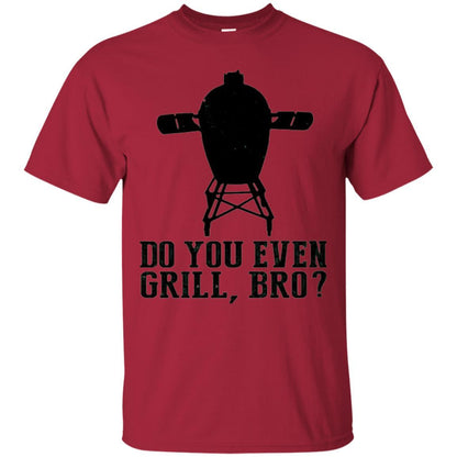 Bbq Grilling T-shirt Do You Even Grill Bro Cardinal