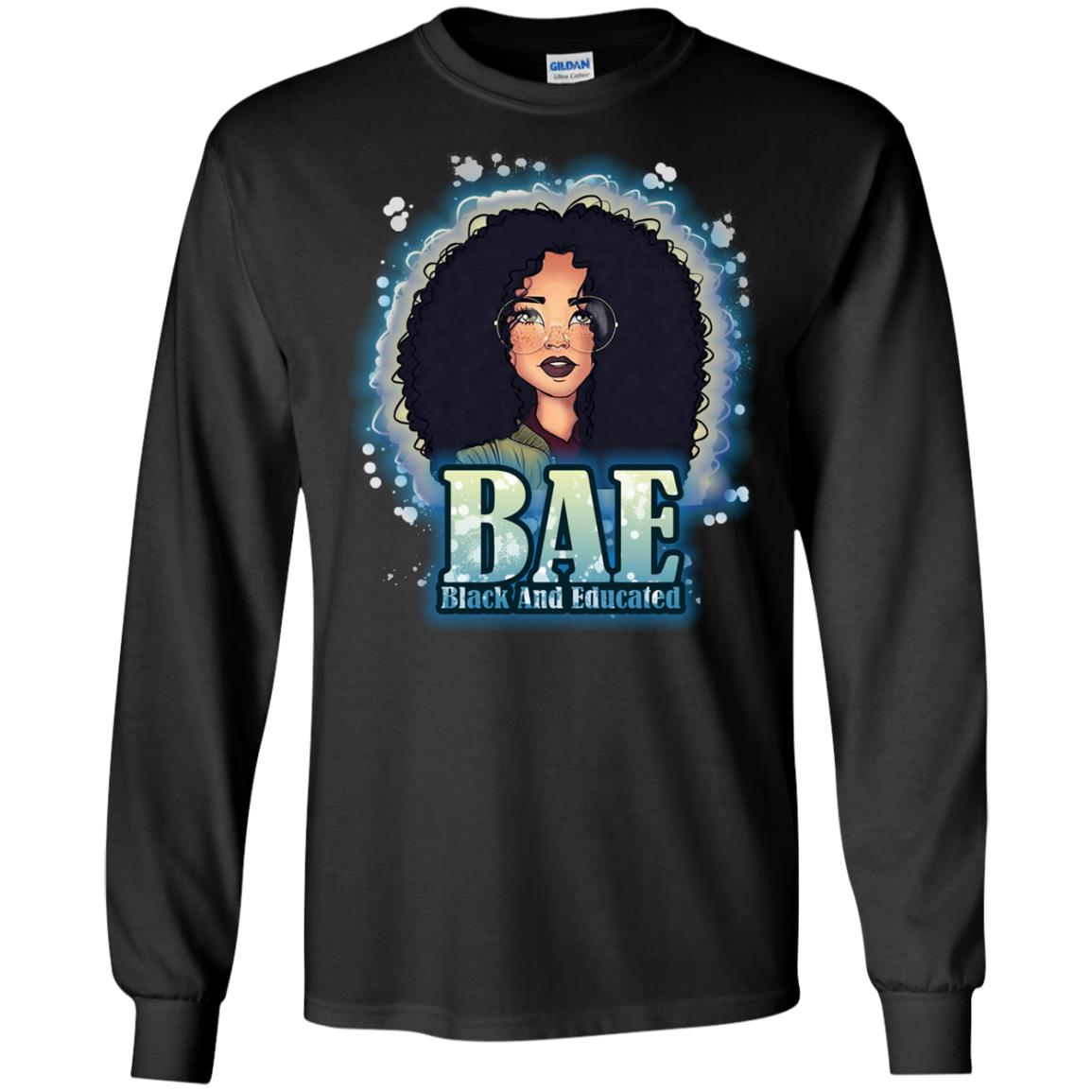 Bae Shirt Black And Educated Black
