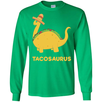 Cinco De Mayo Tacosaurus Taco Dinosaur Lover Shirt Irish Green