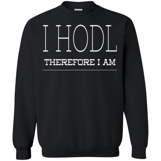 I Hodl Therefore I Am T-shirt Black