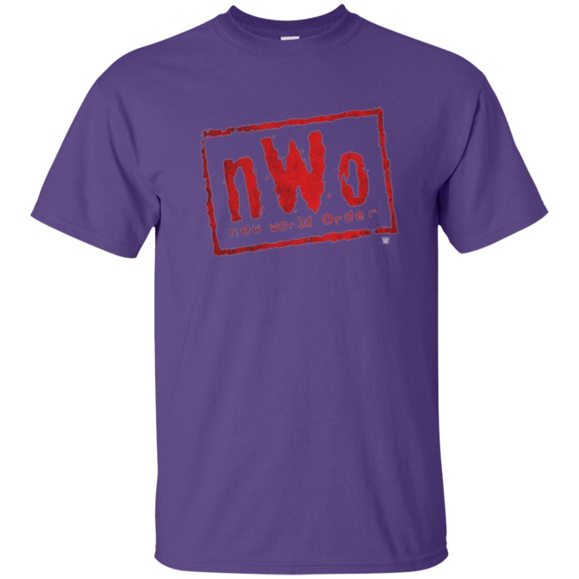 Nwo Wrestling T-shirt New World Order T-shirt Purple
