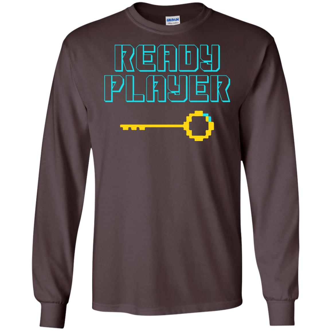 Ready Player Gamer T-shirt Dark Chocolate