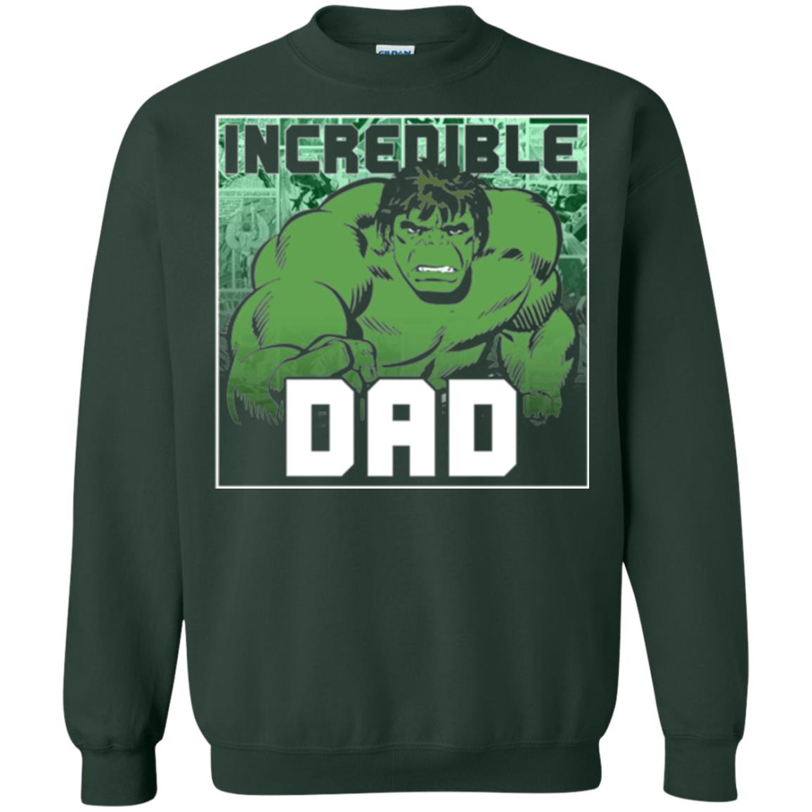 Daddy T-shirt Incredable Dad Forest Green
