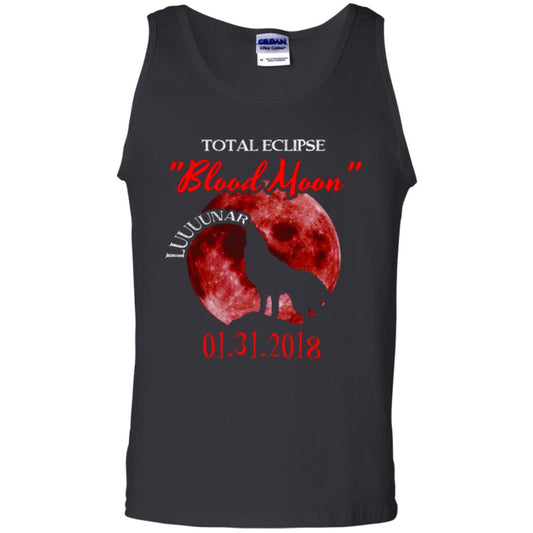 Eclipse T-shirt Total Eclipse Luuuunar Blood Moon Black