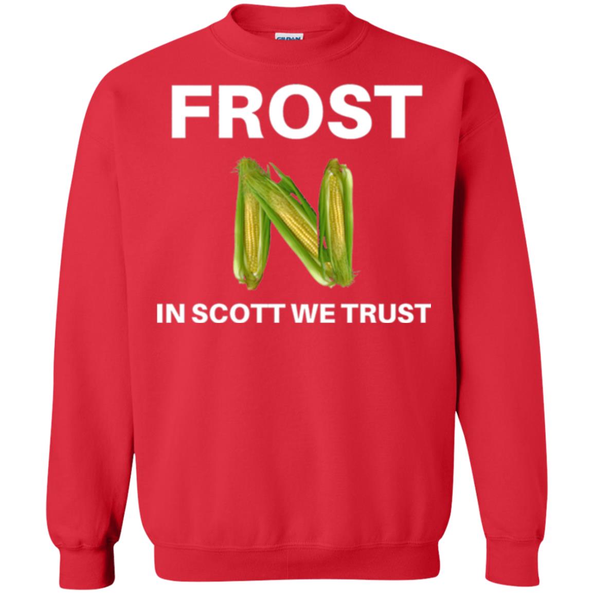 Frost Scott We Trust Nebraska Football Coach T-shirt Red
