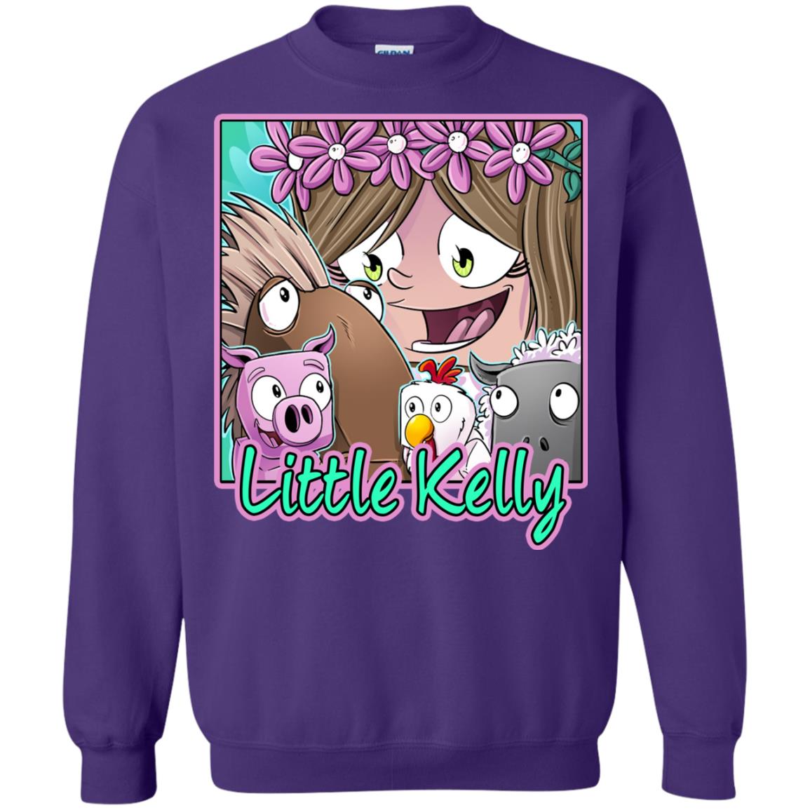 Little Kelly Minecraft Little Club Adventures Shirt Purple