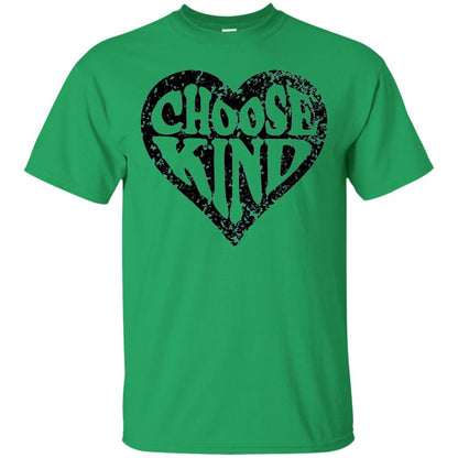 Anti Bullying T-shirt Choose Kind Movement Irish Green