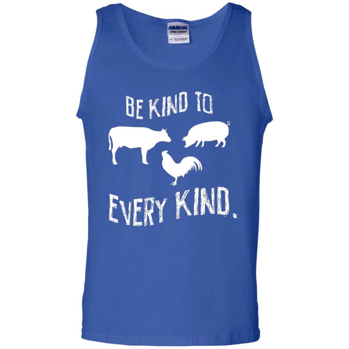 Be Kind To Every Kind Kindness Vegetarian Animal Lovers Gift Shirt Royal