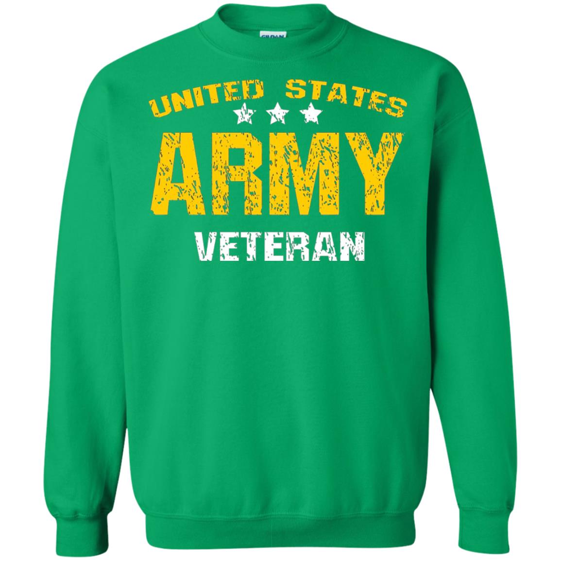 United States Army Veteran Shirt Irish Green