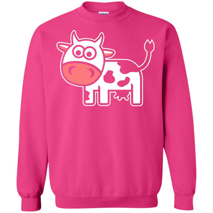 Cute Comic Cow Lover T-shirt Heliconia