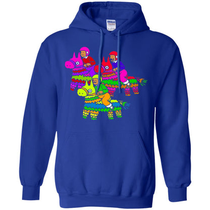 Cinco De Derby Pinata Jockeys Horse Race T-shirt Royal