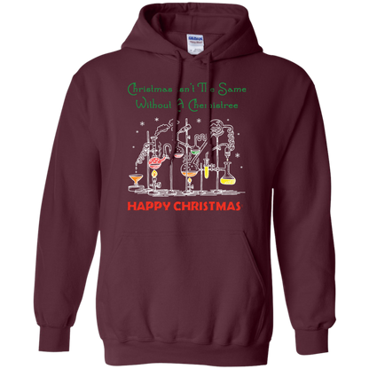 Christmas Isn't The Same Without A Chemistree Happy Christmas T-shirt Maroon