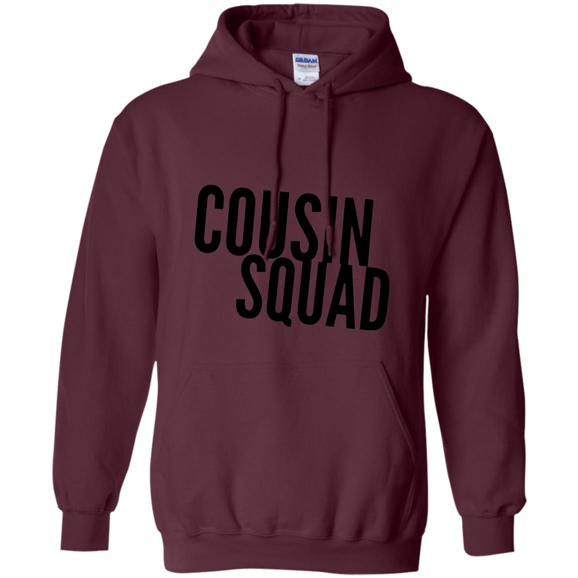Cousin Squad T-shirt Maroon