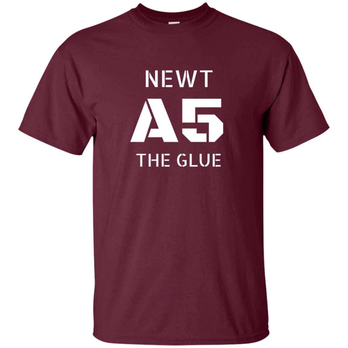 Subject A5 Newt The Glue Shirt Maroon
