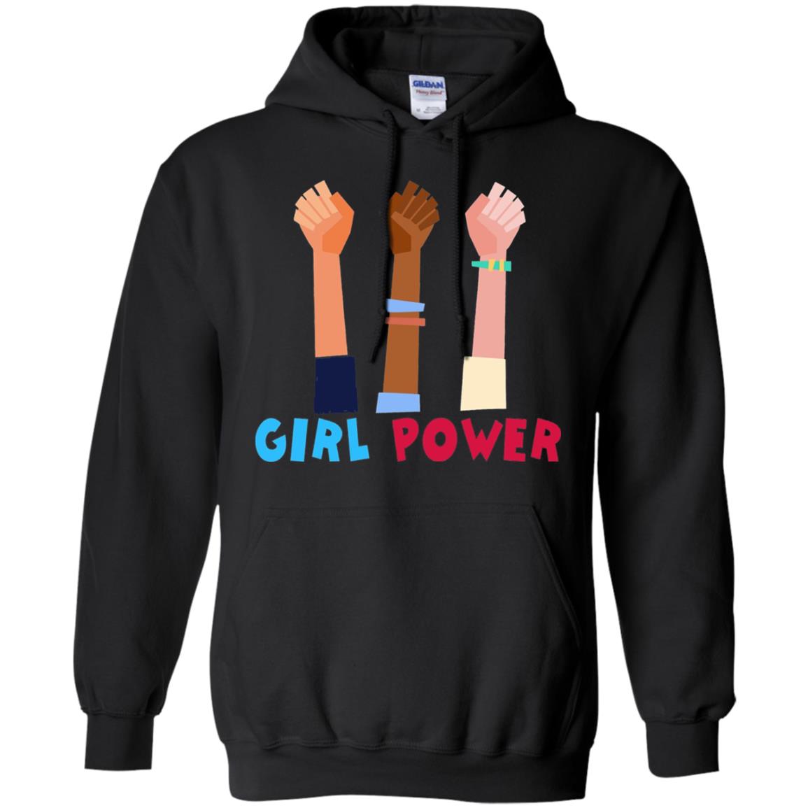 Great Feminist T-shirt Girl Power Black
