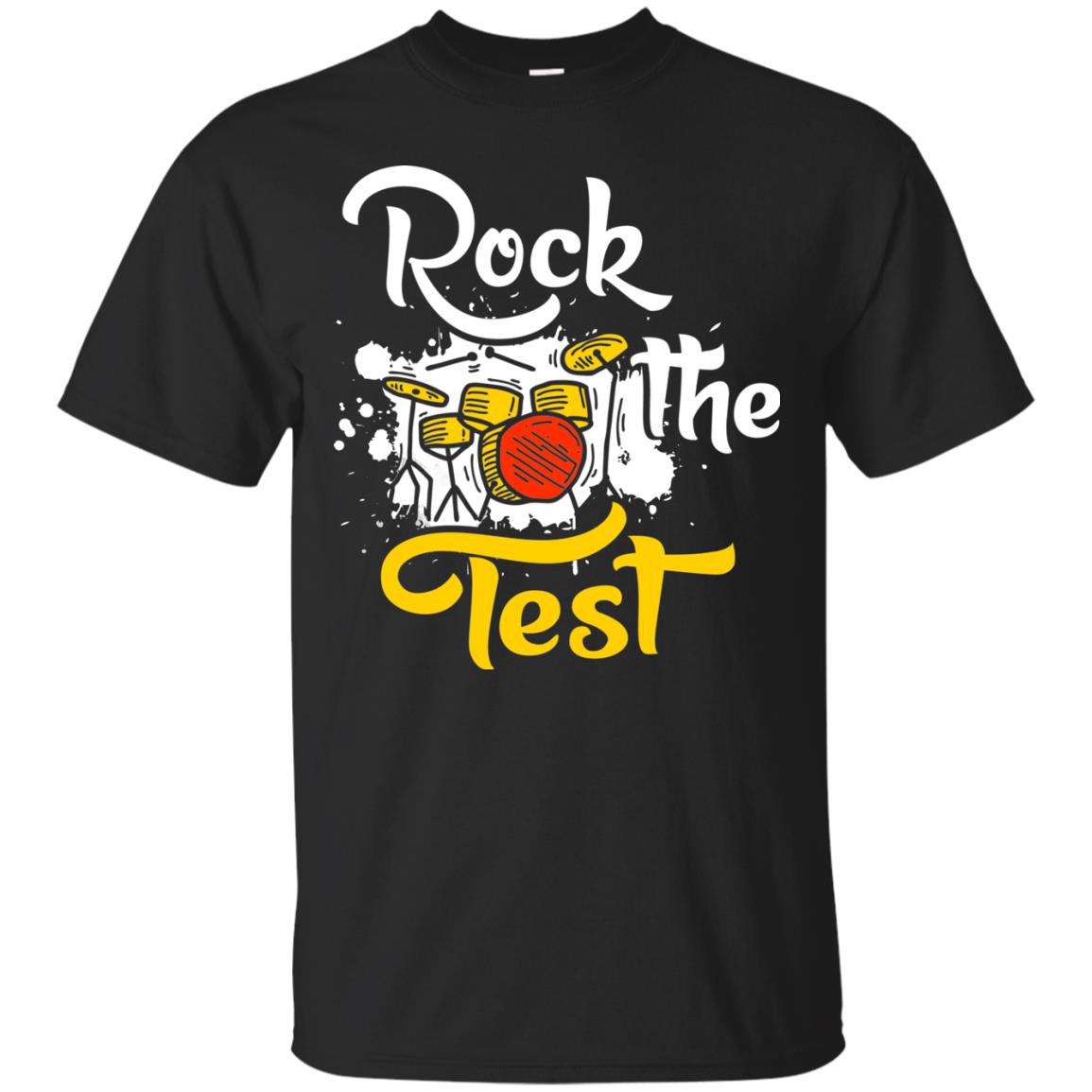 Musical Finals T-shirt Rock The Test Black