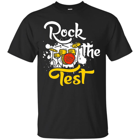 Musical Finals T-shirt Rock The Test Black