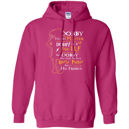 Dobby Has No Master Dobby Is A Free Elf And Dobby Has Come To Save Harry Potter And His Friends Movie Fan T-shirt Heliconia