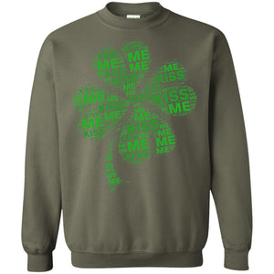 4 Leaf Clover Kiss Me Fun St. Patrick_s Day T-shirt