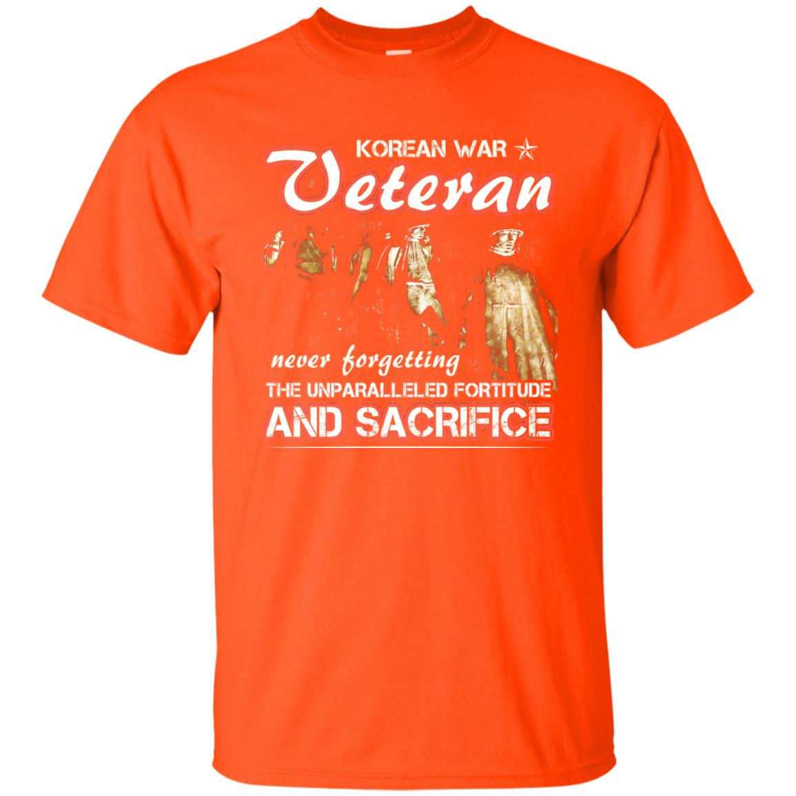Korean War Veteran Never Forgetting The Unparalleled Fortitude And Sacrifice Orange