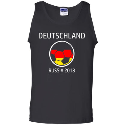 Deutschland Team Russia 2018 Soccer Fan T-shirt Black