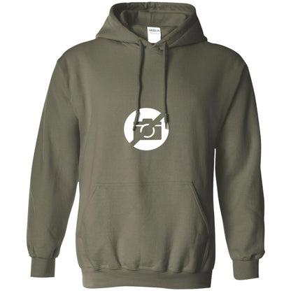 Just No Pictures Image T-shirt Military Green