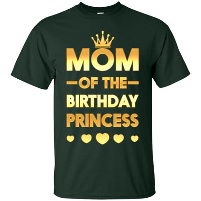 Mom Of The Birthday Princess Family T-shirt Forest