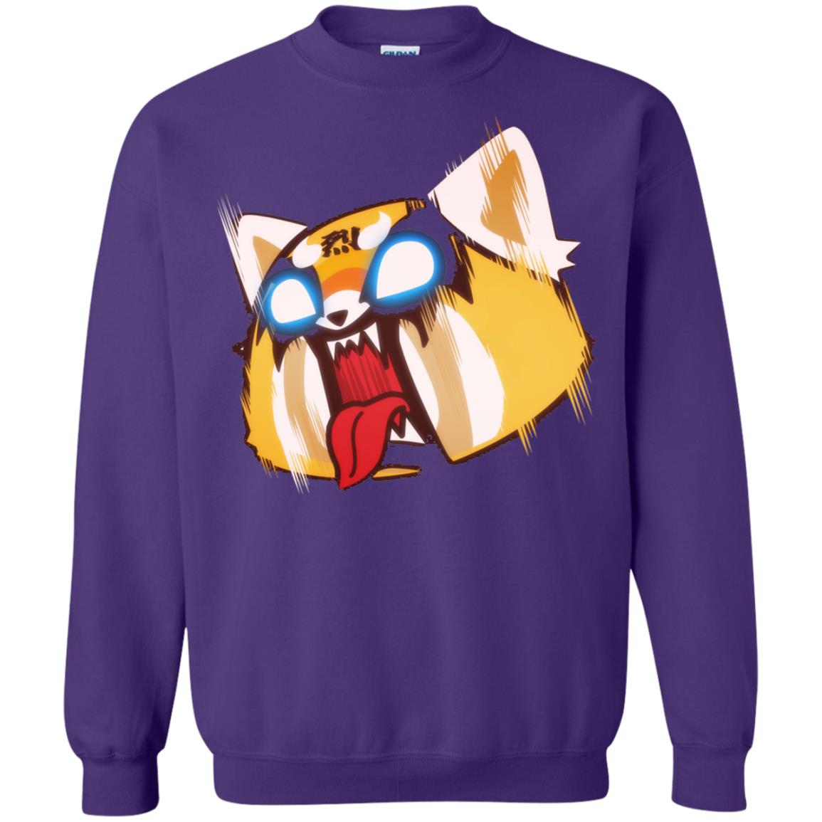 Aggretsuko Screaming Rage Tee Shirt Purple