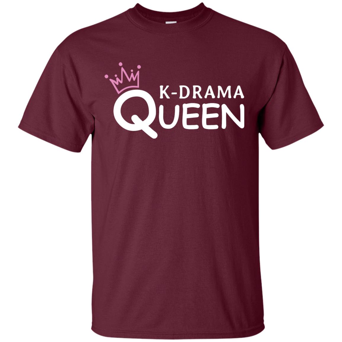 K-drama Queen Korea Drama Fan Shirt Maroon