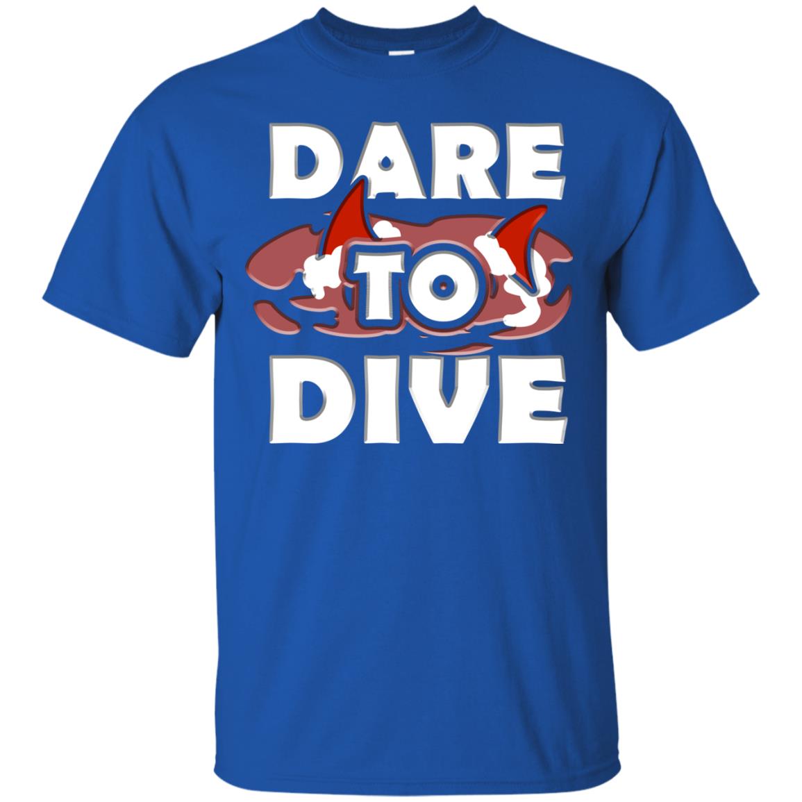 Every Day Of Dare To Dive Shark T-shirt 2018 Royal