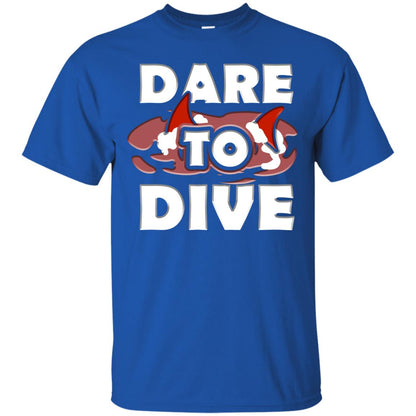 Every Day Of Dare To Dive Shark T-shirt 2018 Royal