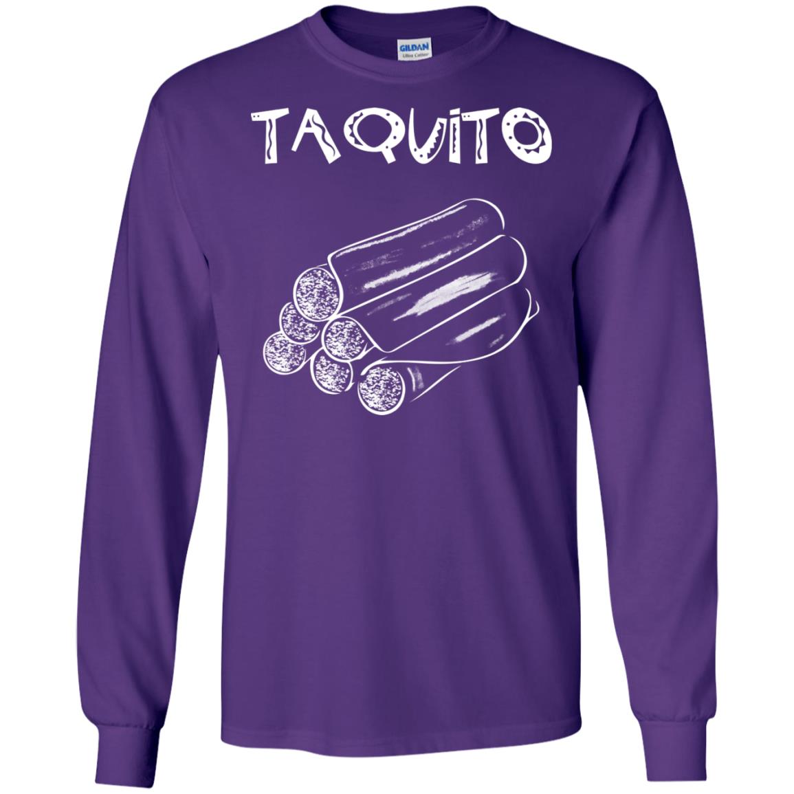 Taquito Shirt For Mens Womens Purple