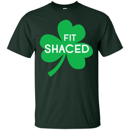Saint Patrick's Day T-shirt Shamrocks Fit Shaced Forest