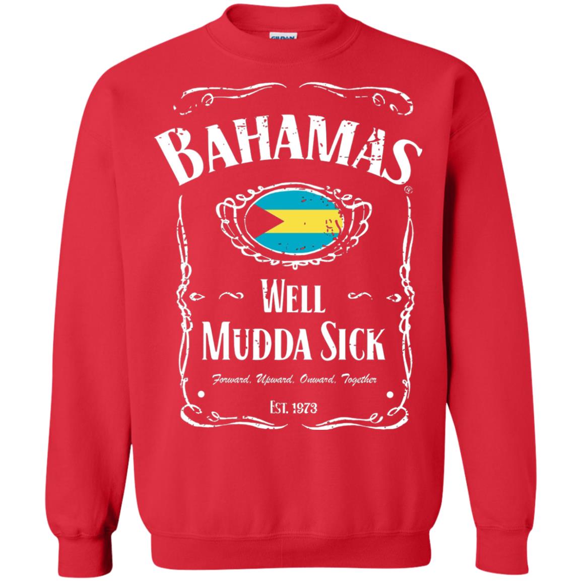 Vintage Bahamas Vacation T-shirt Well Mudda Sick Souvenir Red