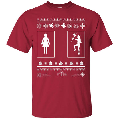 Your Wife And My Wife Valhalla Ugly Christmas Gift Shirt For Husband Cardinal