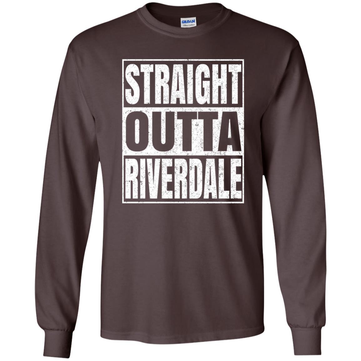 United States T-Shirt Straight Outta Riverdale Dark Chocolate