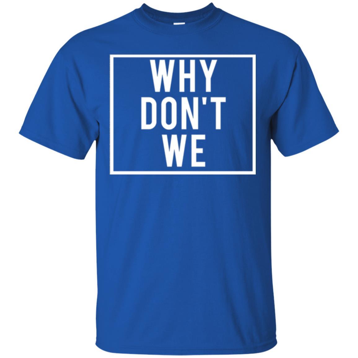 Why Don't We T-shirt Royal